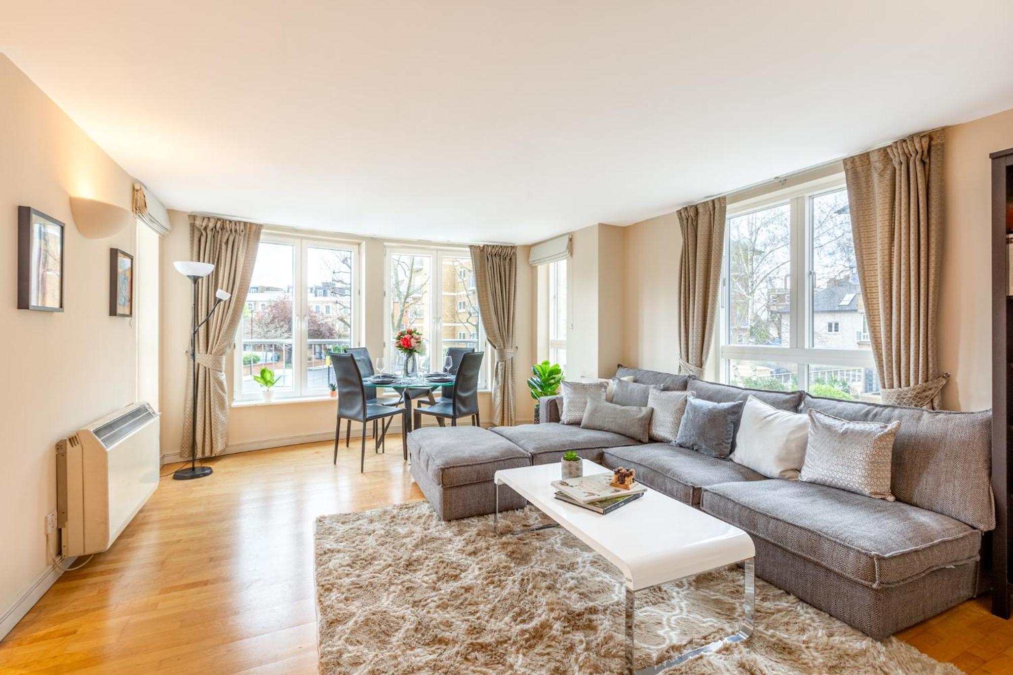 Spacious & Secluded 1br Flat In Maida Vale *